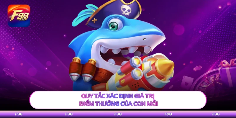 Quy tắc xác định giá trị điểm thưởng của con mồi